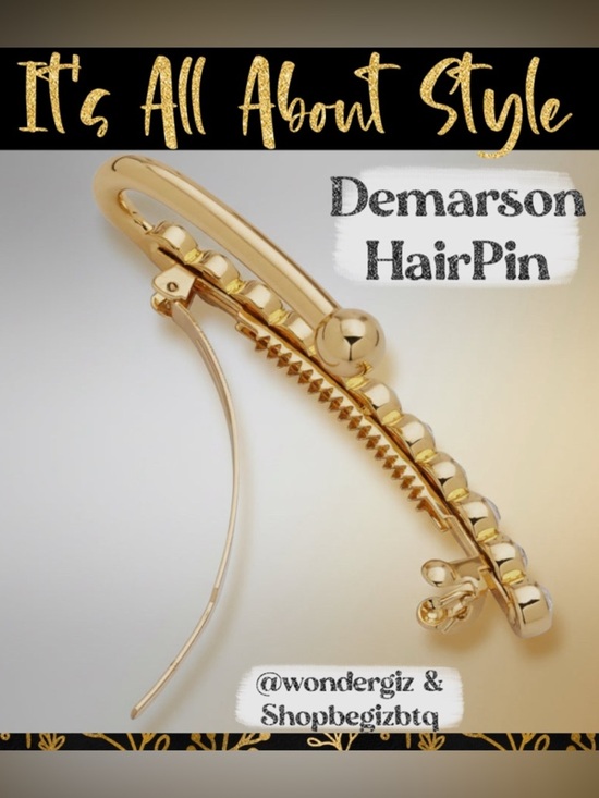 Authentic Demarson Delicate Statement HairPin To Call the Attention of Everyone main image 2